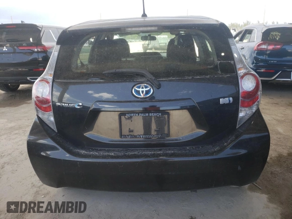 2012 Toyota Prius One z VIN JTDKDTB30C1504892, wystawiony jako Copart lot #60348625 z przebiegiem 85 880 mil mil oraz Czysty tytuł • Clean title. Historia ofert i sprzedaży dostępna na DreamBid. Obrazek 6.