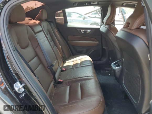 2021 Volvo S60 Inscription with VIN 7JRA22TL4MG091935, listed as a Copart auction lot 65112034 with 53,732 mi miles and Salvage Title. Bid and sale history available at carsss.com. Image 10.