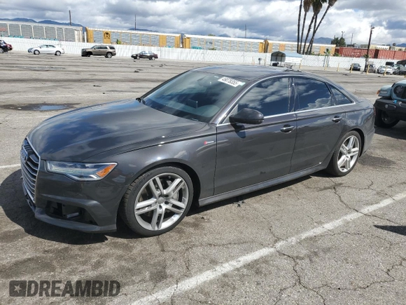 2016 Audi A6 Premium Plus with VIN WAUFGAFC4GN057387, listed as a Copart auction lot 49078355 with 99,493 mi miles and Salvage Title. Bid and sale history available at DreamBid. Image 1.