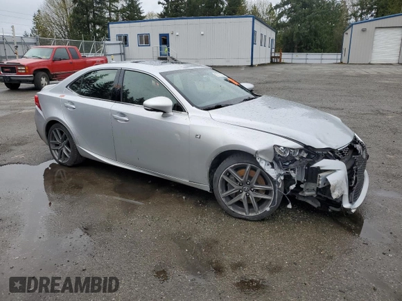 2015 Lexus IS 350 with VIN JTHCE1D26F5009134, listed as a Copart auction lot 52775215 with Not provided miles and Clean title. Bid and sale history available at DreamBid. Image 4.