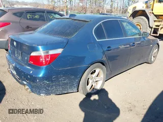 2004 BMW 5 Series 525i with VIN WBANA53594B173689, listed as a IAAI auction lot 41682916 with Not Provided miles. Bid and sale history available at carsss.com. Image 4.