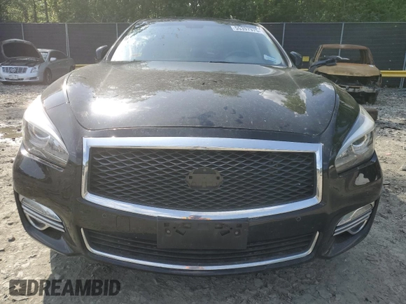 2015 Infiniti Q70 with VIN JN1BY1PR3FM830603, listed as a Copart auction lot 55397975 with Not provided miles and Non repairable. Bid and sale history available at DreamBid. Image 5.