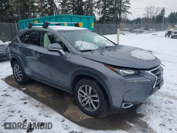 2016 Lexus NX 200t with VIN JTJBARBZ0G2061091, listed as a IAAI auction lot 41561713 with 65,401 mi miles and . Bid and sale history available at DreamBid. Image 1.