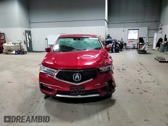 2019 Acura MDX with VIN 5J8YD4H39KL030629, listed as a Copart auction lot 42009135 with 82,776 mi miles and Salvage Title. Bid and sale history available at carsss.com. Image 12.