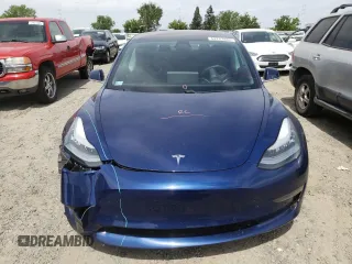 2018 Tesla Model 3 Long Range Battery with VIN 5YJ3E1EB3JF093680, listed as a Copart auction lot 52757865 with 60,598 mi miles and Salvage Title. Bid and sale history available at DreamBid. Image 5.