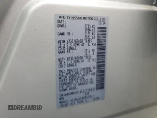 2015 Nissan Pathfinder SL with VIN 5N1AR2MM5FC617397, listed as a Copart auction lot 58304445 with 103,161 mi miles and Salvage title. Bid and sale history available at DreamBid. Image 14.