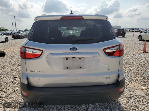 2018 Ford EcoSport SE with VIN MAJ3P1TE0JC175618, listed as a Copart auction lot 54233655 with 124,033 mi miles and Salvage title. Bid and sale history available at DreamBid. Image 6.