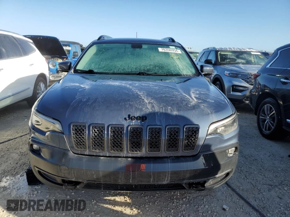 2020 Jeep Cherokee Latitude with VIN 1C4PJMCX1LD632370, listed as a Copart auction lot 81005414 with 0 mi miles and Salvage Title. Bid and sale history available at carsss.com. Image 5.