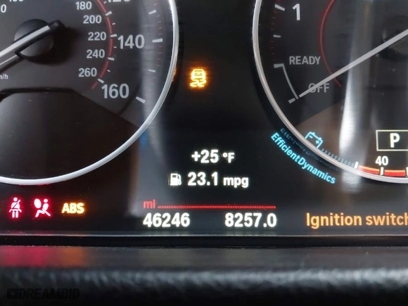 2019 BMW 4 Series 430i with VIN WBA4J1C52KBM15465, listed as a IAAI auction lot 41283763 with 46,246 mi miles. Bid and sale history available at carsss.com. Image 15.