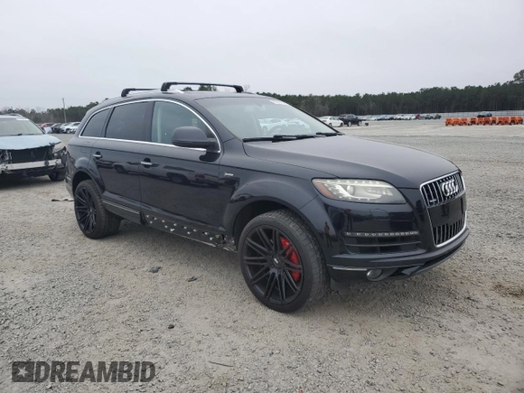 2015 Audi Q7 3.0T Premium with VIN WA1CGAFE7FD002373, listed as a Copart auction lot 88087525 with 79,714 mi miles and Salvage Title. Bid and sale history available at carsss.com. Image 4.