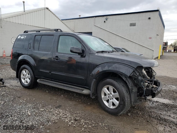 2012 Nissan Pathfinder SV with VIN 5N1AR1NBXCC609945, listed as a Copart auction lot 85562514 with 97,785 mi miles and Salvage Title. Bid and sale history available at carsss.com. Image 4.