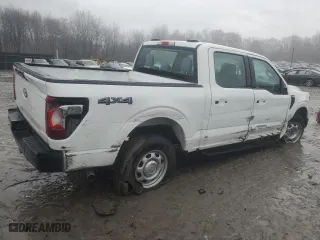 2024 Ford F-150 XL with VIN 1FTFW1L59RKD89924, listed as a Copart auction lot 83309234 with 10,278 mi miles and Salvage Title. Bid and sale history available at carsss.com. Image 3.
