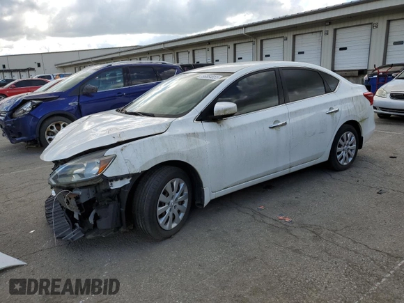 2017 Nissan Sentra S with VIN 3N1AB7AP8HY328614, listed as a Copart auction lot 56864855 with Not Provided miles and Non Repairable. Bid and sale history available at DreamBid. Image 1.