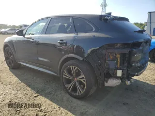 2020 Jaguar F-Pace SVR with VIN SADCZ2EE8LA620388, listed as a Copart auction lot 65522375 with 92,807 mi miles and Salvage title. Bid and sale history available at DreamBid. Image 2.