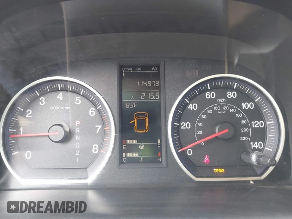 2007 Honda CR-V EX-L with VIN JHLRE38777C042141, listed as a IAAI auction lot 41897817 with 114,979 mi miles and . Bid and sale history available at carsss.com. Image 7.