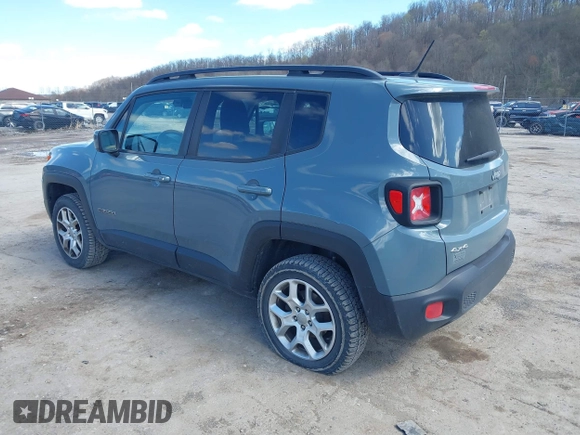 2017 Jeep Renegade Altitude with VIN ZACCJBBBXHPG59178, listed as a IAAI auction lot 41962497 with 126,062 mi miles and . Bid and sale history available at DreamBid. Image 3.