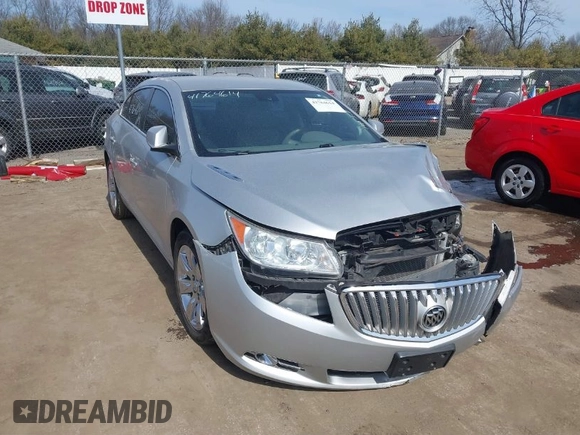 2010 Buick LaCrosse CXL with VIN 1G4GC5EG8AF143653, listed as a IAAI auction lot 41764614 with 118,717 mi miles. Bid and sale history available at carsss.com. Image 1.