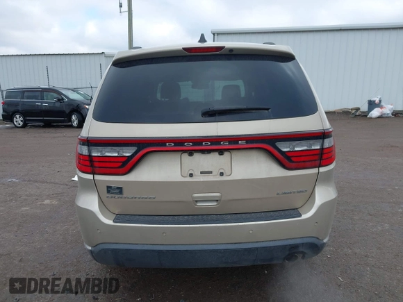 2015 Dodge Durango Limited with VIN 1C4RDHDG4FC907200, listed as a IAAI auction lot 41454294 with 268,848 mi miles and . Bid and sale history available at carsss.com. Image 17.