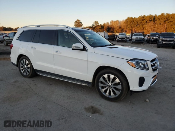 2018 Mercedes-Benz GLS 450 z VIN 4JGDF6EE5JB015831, wystawiony jako Copart lot #42233045 z przebiegiem 118 906 mil mil oraz Szkoda całkowita • Salvage title. Historia ofert i sprzedaży dostępna na DreamBid. Obrazek 4.