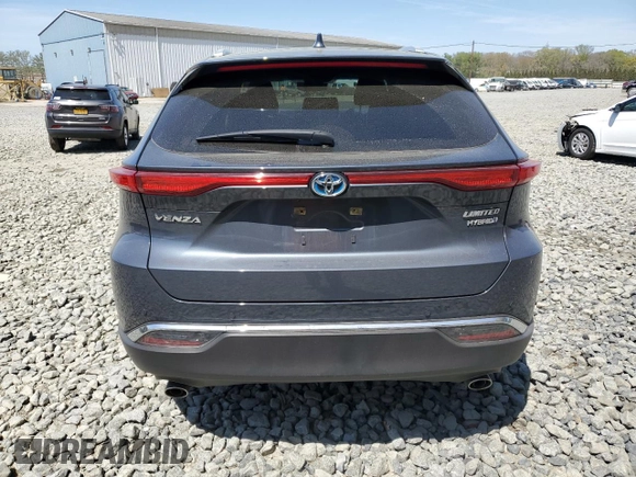2021 Toyota Venza LE with VIN JTEAAAAH1MJ037453, listed as a Copart auction lot 54309185 with 111,134 mi miles and Salvage Title. Bid and sale history available at carsss.com. Image 6.