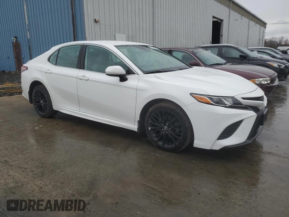 2019 Toyota Camry LE with VIN 4T1B11HK4KU715047, listed as a Copart auction lot 50161415 with 108,958 mi miles and Salvage Title. Bid and sale history available at carsss.com. Image 4.