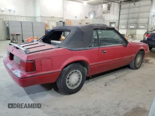 1993 Ford Mustang z VIN 1FACP44M6PF147837, wystawiony jako Copart lot #53289953 z przebiegiem 67 145 mil mil oraz Nie do naprawy • Non repairable. Historia ofert i sprzedaży dostępna na DreamBid. Obrazek 3.