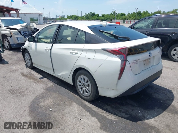2017 Toyota Prius Two with VIN JTDKBRFU7H3027711, listed as a IAAI auction lot 42308949 with 178,858 mi miles and . Bid and sale history available at DreamBid. Image 3.