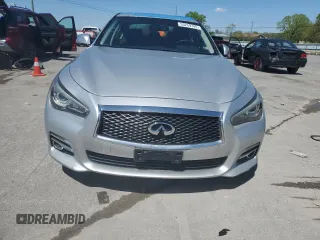 2017 Infiniti Q50 3.0t Premium with VIN JN1EV7AR0HM840588, listed as a Copart auction lot 53259745 with 107,886 mi miles and Salvage Title. Bid and sale history available at carsss.com. Image 5.