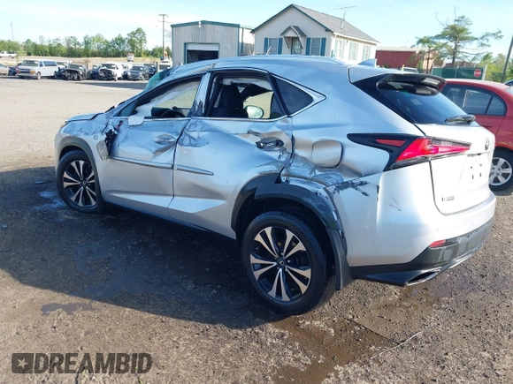 2019 Lexus NX 300 with VIN JTJBARBZ6K2196746, listed as a IAAI auction lot 42093923 with 51,069 mi miles and . Bid and sale history available at DreamBid. Image 3.