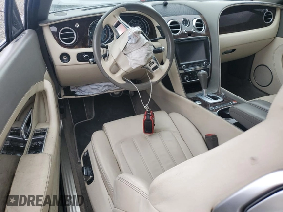 2012 Bentley Continental GT with VIN SCBFR7ZA5CC074511, listed as a Copart auction lot 45402025 with 51,261 mi miles and Salvage Title. Bid and sale history available at DreamBid. Image 8.