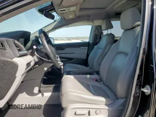 2018 Honda Odyssey EX-L with VIN 5FNRL6H76JB054750, listed as a Copart auction lot 49651795 with 55,451 mi miles and Salvage Title. Bid and sale history available at carsss.com. Image 7.