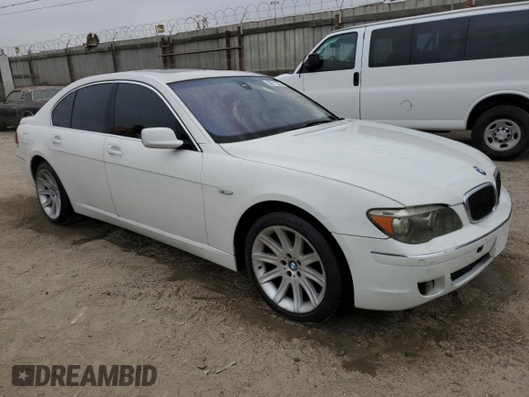 2006 BMW 7 Series 750i с VIN WBAHL835X6DT01146, выставлен на аукционе Copart как лот 58617325 с пробегом 99 178 миль миль и Чистый • Clean title. История ставок и продаж доступна на DreamBid. Изображение 4.