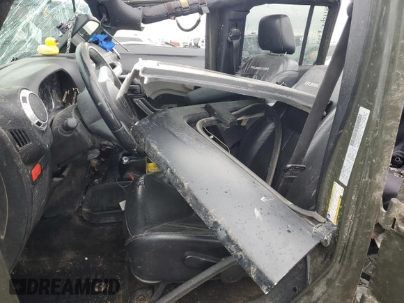 2016 Jeep Wrangler Unlimited Rubicon with VIN 1C4BJWFG5GL146853, listed as a Copart auction lot 46169335 with Not provided miles and Salvage title. Bid and sale history available at DreamBid. Image 7.