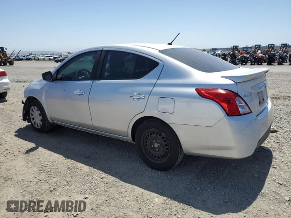 2016 Nissan Versa S Plus with VIN 3N1CN7AP4GL895608, listed as a Copart auction lot 60890815 with 114,638 mi miles and Salvage title. Bid and sale history available at DreamBid. Image 2.