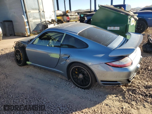 2011 Porsche 911 Turbo S with VIN WP0AD2A94BS766757, listed as a Copart auction lot 78470004 with 52,141 mi miles and Salvage Title. Bid and sale history available at DreamBid. Image 2.