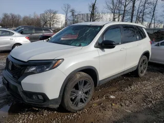 2020 Honda Passport Sport with VIN 5FNYF8H23LB017614, listed as a Copart auction lot 48843665 with 29,858 mi miles and Salvage title. Bid and sale history available at DreamBid. Image 1.
