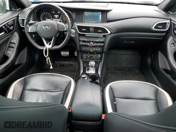 2018 Infiniti QX30 Luxury z VIN SJKCH5CP7JA042766, wystawiony jako Copart lot #57026685 z przebiegiem 66 525 mil mil oraz Szkoda całkowita • Salvage title. Historia ofert i sprzedaży dostępna na DreamBid. Obrazek 8.