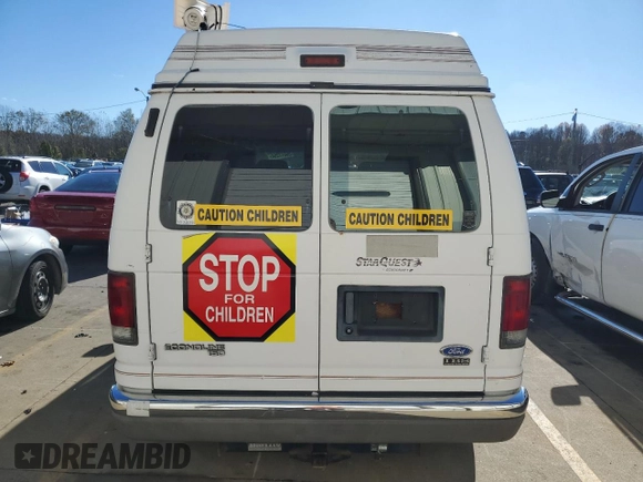 1996 Ford Econoline Cargo z VIN 1FDEE14HXTHA20688, wystawiony jako Copart lot #80077294 z przebiegiem 216 001 mil mil oraz Nie do naprawy • Non repairable. Historia ofert i sprzedaży dostępna na DreamBid. Obrazek 6.