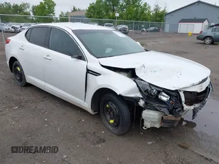 2011 Kia Optima LX z VIN KNAGM4A72B5092737, wystawiony jako IAAI lot #42321978 z przebiegiem 183 742 mil mil oraz . Historia ofert i sprzedaży dostępna na DreamBid. Obrazek 1.