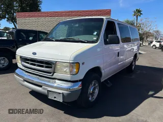 1998 Ford Econoline Cargo with VIN 1FMRE1166WHA45158, listed as a Copart auction lot 50092395 with 46,456 mi miles and Clean Title. Bid and sale history available at DreamBid. Image 2.