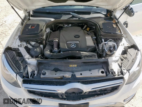 2018 Mercedes-Benz GLC 300 with VIN WDC0G4JB3JV025492, listed as a Copart auction lot 61674235 with 99,671 mi miles and Salvage title. Bid and sale history available at DreamBid. Image 12.