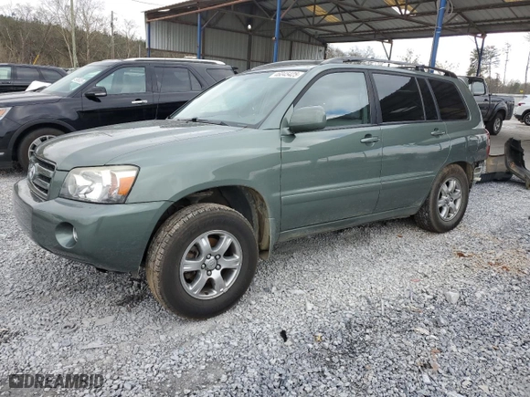 2007 Toyota Highlander w/3rd Row with VIN JTEDP21A270134823, listed as a Copart auction lot 46045425 with 118,019 mi miles and Salvage Title. Bid and sale history available at carsss.com. Image 1.