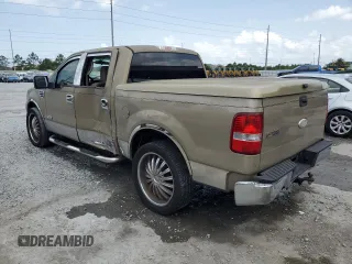 2007 Ford F-150 XLT with VIN 1FTPW12V77FA65348, listed as a Copart auction lot 59727355 with 146,566 mi miles and Salvage title. Bid and sale history available at DreamBid. Image 2.