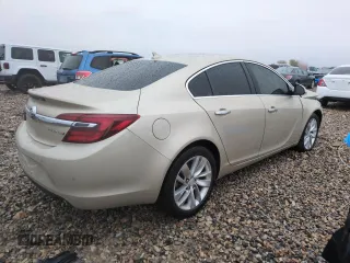 2014 Buick Regal Premium I with VIN 2G4GN5EX0E9312735, listed as a Copart auction lot 53608515 with 144,876 mi miles and Salvage title. Bid and sale history available at DreamBid. Image 3.