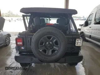 2025 Jeep Wrangler Sport S with VIN 1C4PJXDN3SW520493, listed as a Copart auction lot 55454235 with 6,064 mi miles and Non repairable. Bid and sale history available at DreamBid. Image 6.