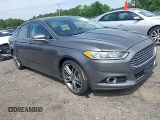 2013 Ford Fusion Titanium with VIN 3FA6P0K94DR241685, listed as a IAAI auction lot 42110859 with 179,231 mi miles. Bid and sale history available at carsss.com. Image 1.