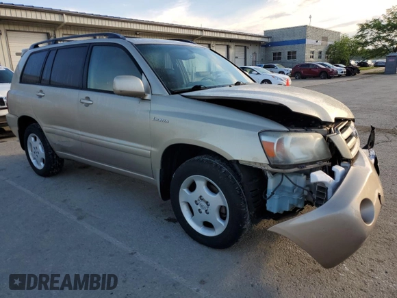 2005 Toyota Highlander z VIN JTEEP21AX50118855, wystawiony jako Copart lot #56894445 z przebiegiem 183 908 mil mil oraz Czysty tytuł • Clean title. Historia ofert i sprzedaży dostępna na DreamBid. Obrazek 4.