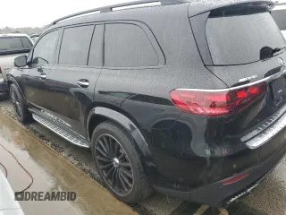 2024 Mercedes-Benz GLS 63 AMG with VIN 4JGFF8KE3RB198439, listed as a Copart auction lot 74292474 with 2,108 mi miles and Non repairable. Bid and sale history available at DreamBid. Image 2.