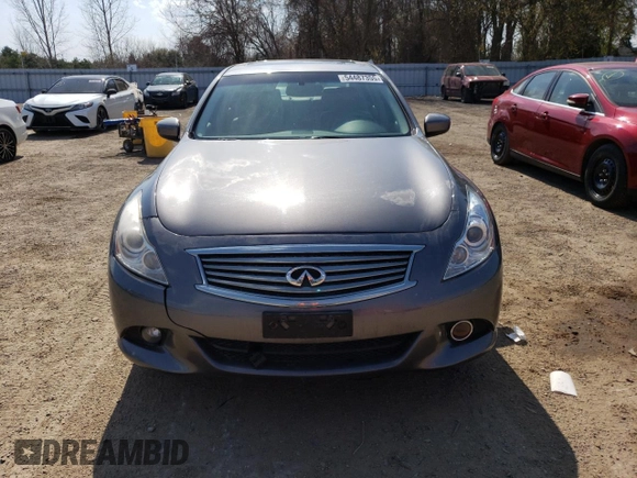 2012 Infiniti G37 x with VIN JN1CV6AR5CM680654, listed as a Copart auction lot 54487355 with 273,872 mi miles and Salvage Title. Bid and sale history available at DreamBid. Image 5.