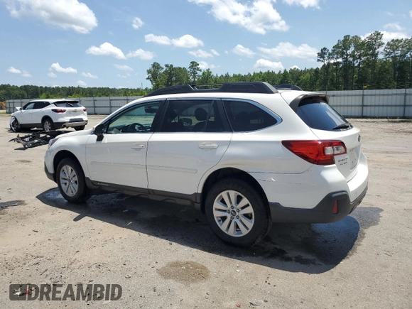 2018 Subaru Outback Premium with VIN 4S4BSAFC7J3360517, listed as a Copart auction lot 60252105 with 77,137 mi miles and Salvage title. Bid and sale history available at DreamBid. Image 2.